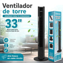 Abanico de torre ANK-F01 de 84 cm color negro, vista principal