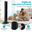 Abanico de torre ANK-F01, oscilación y velocidades
