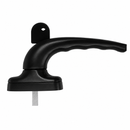 Manilla multipunto negra para sistema CM75 con cilindro y llave
