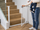 Barrera de Seguridad para Bebés y Mascotas, BABY BARRIER 76–84 cm, Blanca