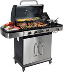 Parrilla De Gas 3+1 Acero Inoxidable 14,2Kw