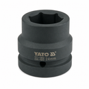 Cubo de impacto hexagonal de 1 pulg YATO en medida 24 mm
