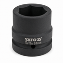 Cubo de impacto hexagonal de 1 pulg YATO en medida 28 mm