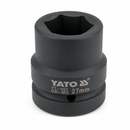 Cubo de impacto hexagonal de 1 pulg YATO en medida 27 mm