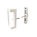 Tirador Blanco Complemento Cerradura US066-E. Sin Llave