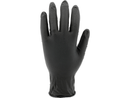 Guante de nitrilo negro YATO YT-74743 dorso
