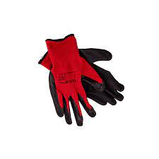 Guante Color Rojo