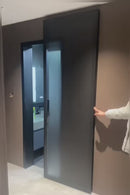 Puertas Corredizas Fantasma Ghost Para Marcos Aluminio Vidrio De 1 Hoja