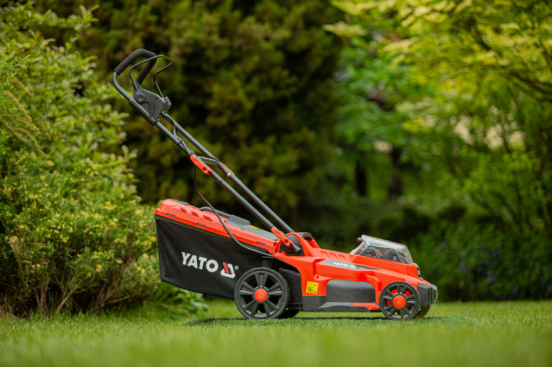 Cortacésped De Batería 18V 43 CM+2X4AH +Doble Cargador