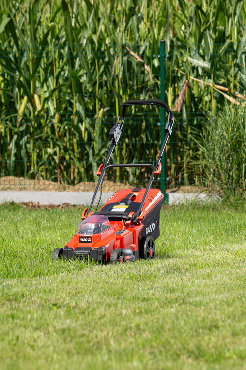 Cortacésped De Batería 18V 43 CM+2X4AH +Doble Cargador