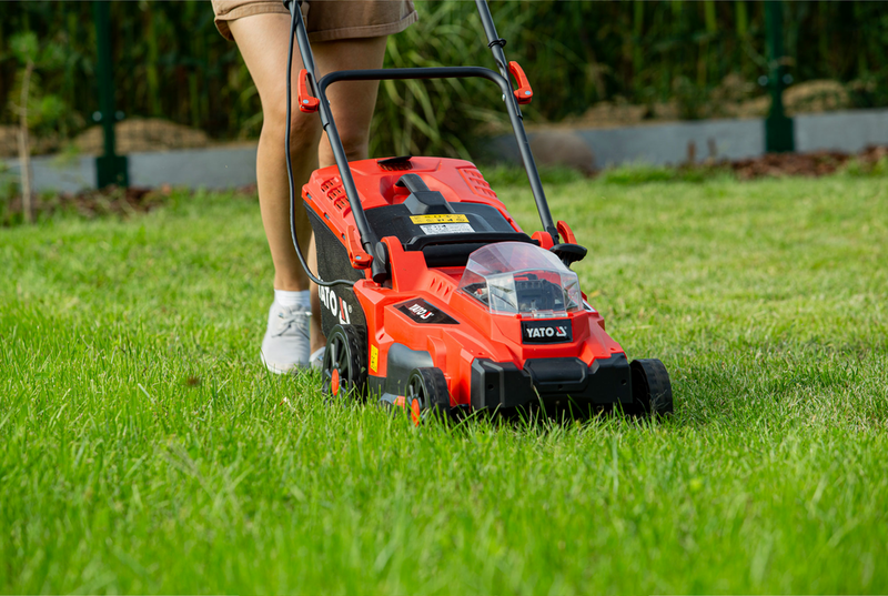 Cortacésped De Batería 18V 43 CM+2X4AH +Doble Cargador