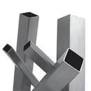 Tubo cuadrado satinado de acero inoxidable 304 de 1 1/2 pulg y 1,2 mm de espesor