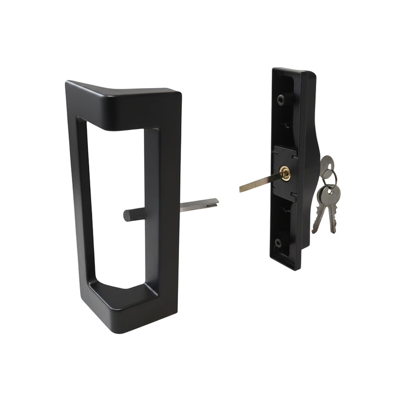 Tirador Negro Complemento Cerradura US065-E