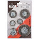 6 Cepillos De Copa Inox Para Taladro (37*2; 50; 50; 62; 75)