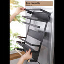 Repisa Organizadora Desmontable Magnética Del Hogar. Color Negro.