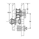 Kit De Herrajes EOLO. Acabado Negro