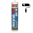 Silicón Pintable Acryrub SWS Soudal Acrílico Blanco