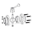 Sellos de repuesto para válvulas mariposas de EPDM.