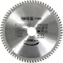 Disco corte de aluminio 8 1/4" TCT para ingleteadora 210mm 72 dientes 30mm