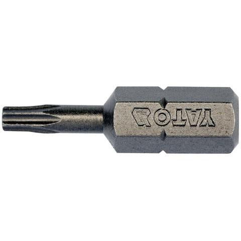 10 Pzas - Puntas Torx De Destornillador 1/4" X 25Mm