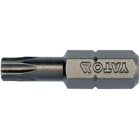 10 Pzas - Puntas Torx De Destornillador 1/4" X 25Mm