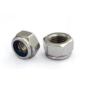 Tuercas hexagonales de seguridad (Nyloc) acero inoxidable 18 – 8