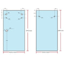 Kit De Herrajes EOLO. Acabado Negro