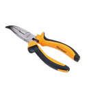 Alicate de nariz doblada de 8'' Cr-V Acabado Chapado Ni