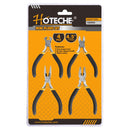 Mini Alicates Set 4pcs 4.5 "/ 115mm Material: Cr-V