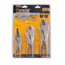 Set de 4 Pzas Alicates de Presión