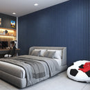 Lámina Acanalada Decorativa WPC Dark Grey 24X160x2900 mm