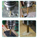 Juego 10 Pzas Brocas Sierras Fracturadas Revestidas En Titanio 3/4/5/6/6/5/7/8/9/10/13Mm