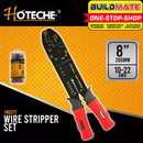 Pelacables con Set de conectores 8"