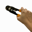 Alicate para crimpar conectores eléctricos 8 " Mango PVC