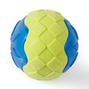 Pelota con luz Led masticable para perro. Tamaño 10cm. Color Verde