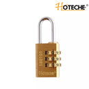 Candado con 3 diales de combinacion 21x10x30mm 48grs