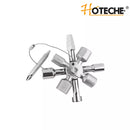 Llave universal 10 en 1 Material aleado de zinc