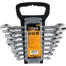 Juego llaves corofijas abiertas de 8 piezas, Material Crv