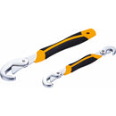 Llave gancho de ajuste universal 2 piezas 9-32mm cromado