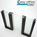 Junquillo o Grapa para Acristalar Vidrio. Anodizado Silver. Easy Office