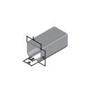 Rieles galvanizados para garuchas o ruedas colgantes, Tramos de 5.8 mts.