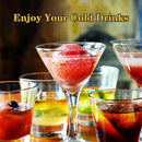 Bandeja de 8 cubos de hielo circular. De Silicona.