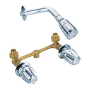 Juego Mezcladoras para ducha con regadera en kit con 2 manijas clásicas  NESSATI