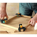 (4 Pzas) Abrazaderas De Esquina Para Angulos De 90º Con Clip De Fijacion.