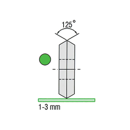 Corta Vidrio Ø4.0X1.00Xø1.30-125°