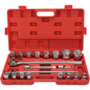 Juego de Cubos de 20 Piezas de 3/4"