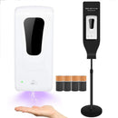 Dispensador Automático De Piso Para Jabón O Alcogel. (Incluye Dispensador + Base De Piso)