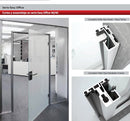 Empaque para Sello de Puerta Easy Office. Triple Recamara. Rollo 14 mts.  Color Negro