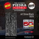Piedra Flexible ART STONE BLACK panel 570 x 270 mm (6 - 10 mm) 16 Pc/ box (2.46 m2)