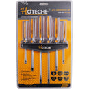 Juego de destornilladores 6 Pzas punta magnética